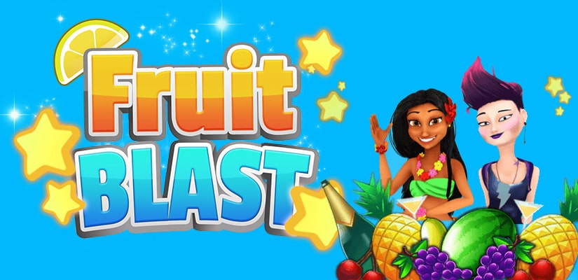 Fruit Blast slot logo - play at Umbingo