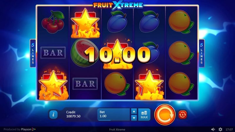Fruit Xtreme: 5 Lines Win