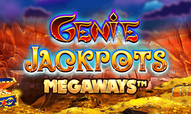 Genie Jackpots Megaways Slot Logo Umbingo