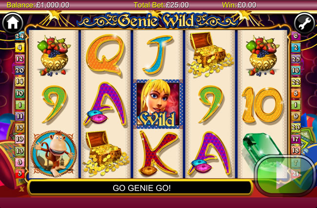 Genie Wild Slot Gameplay