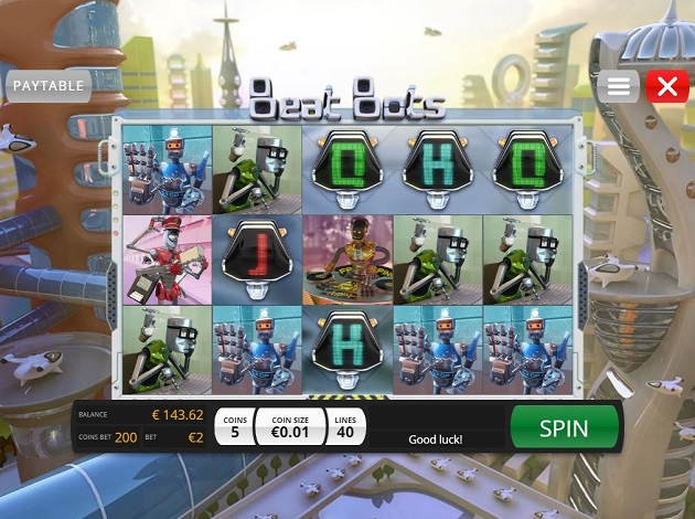 Beat Bots Slot Game