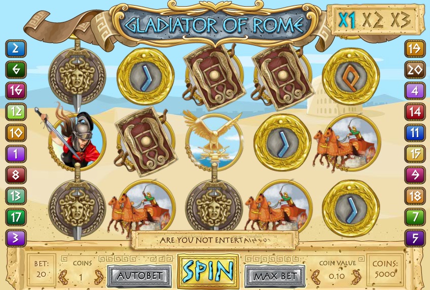 Gladiator of Rome Slots Online