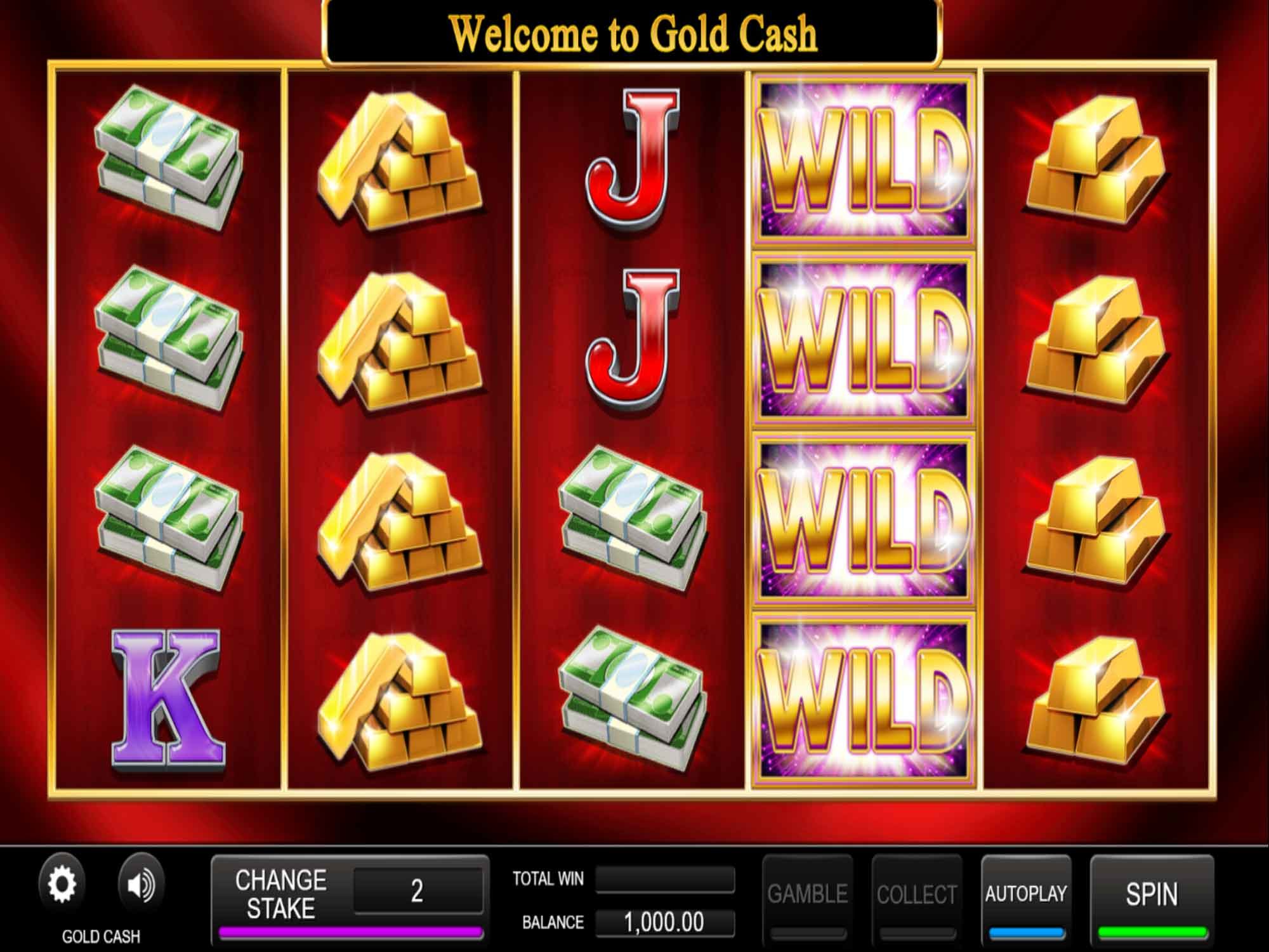 Gold Cash Slot Game