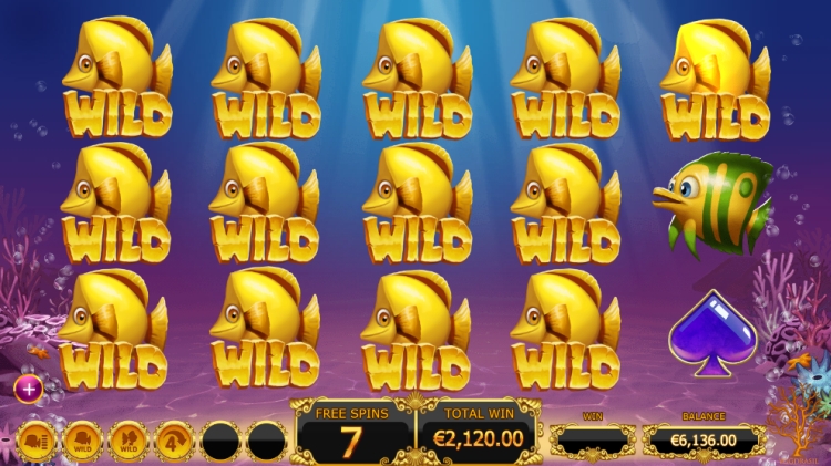 Golden Fishtank Slot Wild