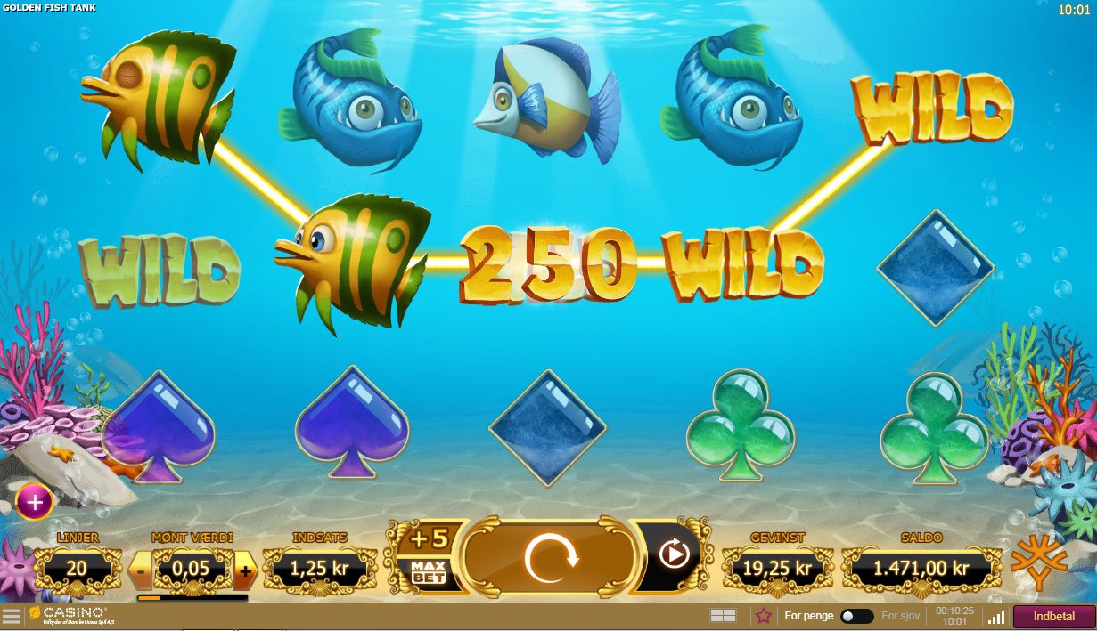 Golden Fishtank Slots Reels