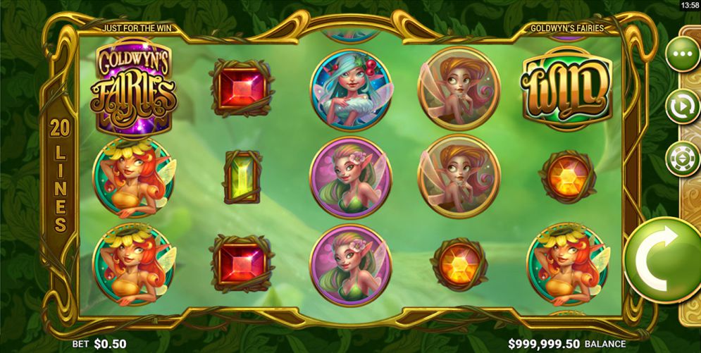 Goldwyn’s Fairies Slot Gameplay