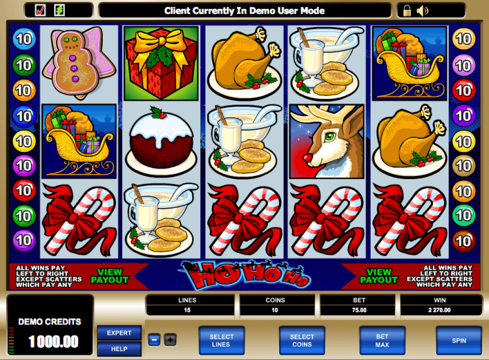 Ho Ho Ho Slot Game Play