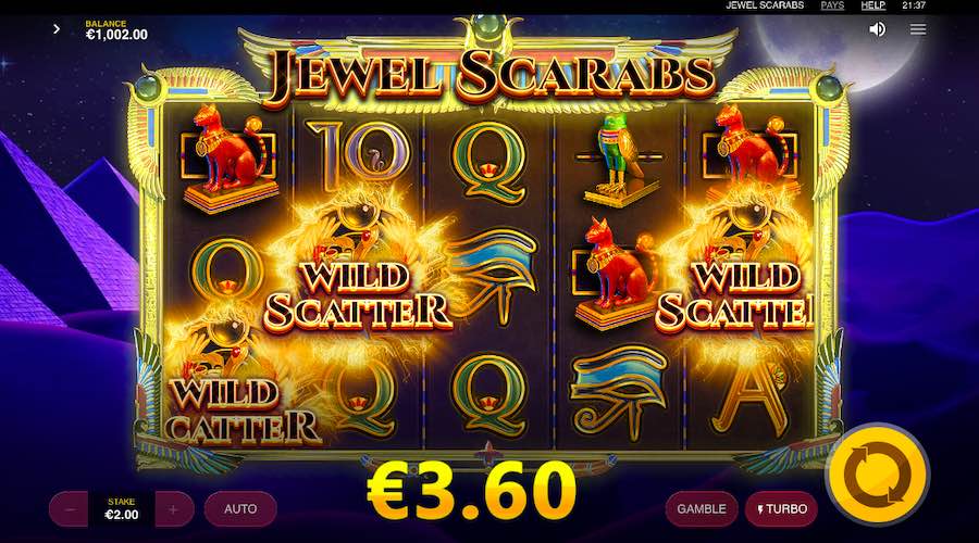 Jewel Scarabs Slot Online