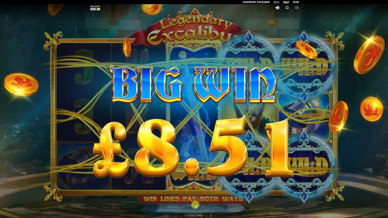 Legendary Excalibur Slot Big Win