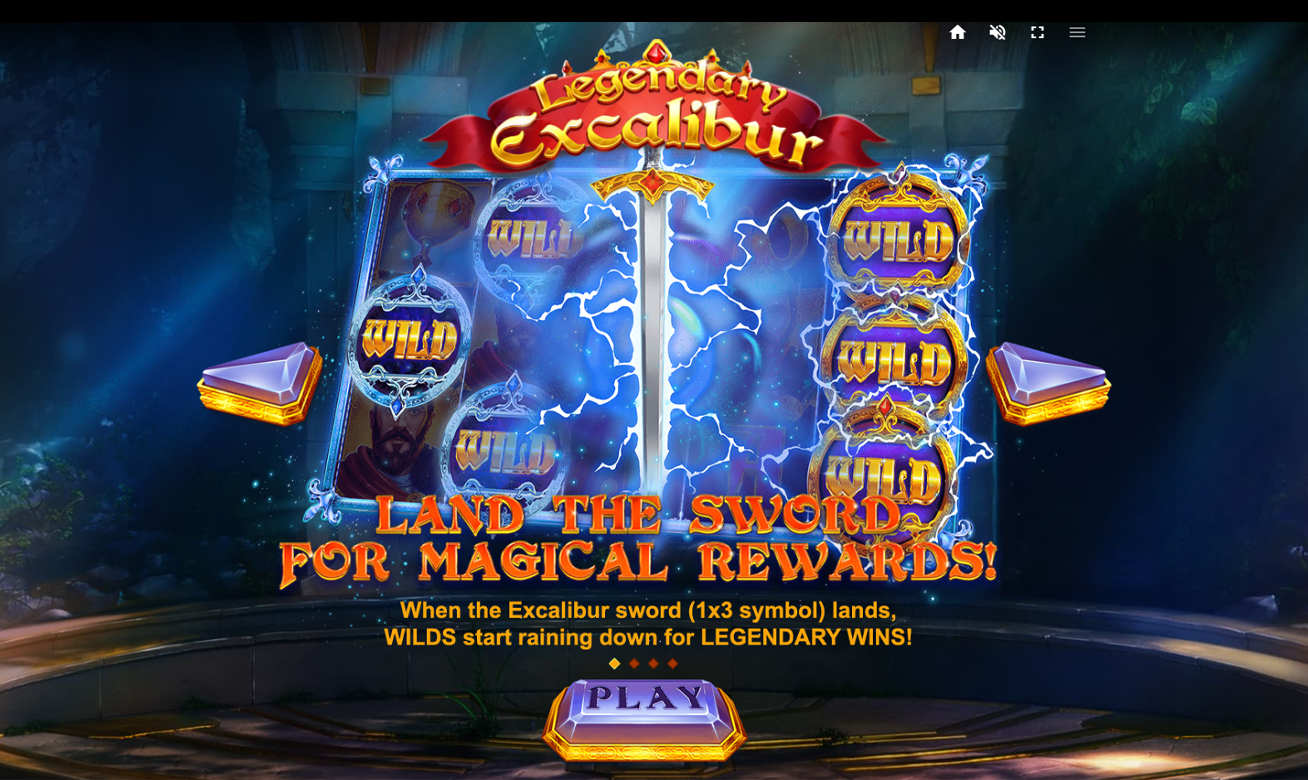 Legendary Excalibur Slot Wilds