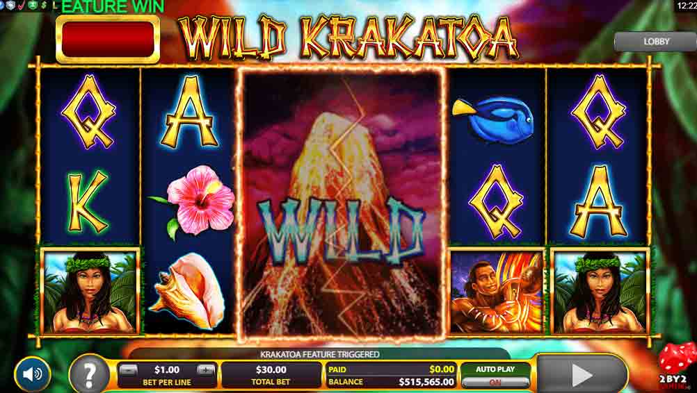 Wild Krakatoa Slots Wild