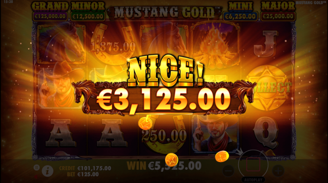 Mustang Gold Slot Big Win