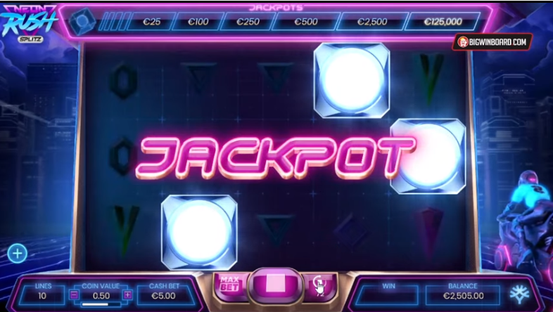 Neon Rush Free Slot