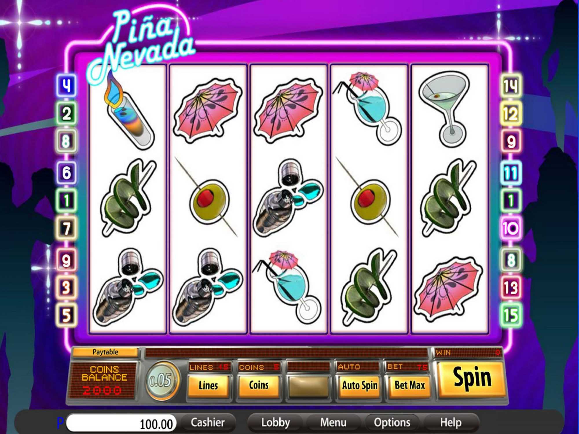 Pina Nevada Slots Online