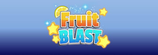 Fruit Blast slot logo - play at Umbingo