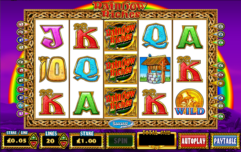 Rainbow Riches Slots Online