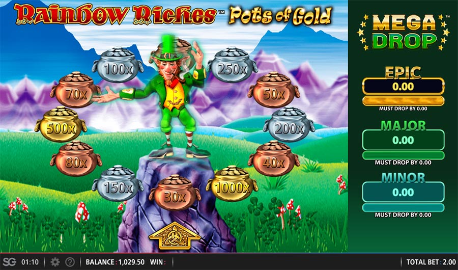 Rainbow Riches Pots of Gold Slot Online