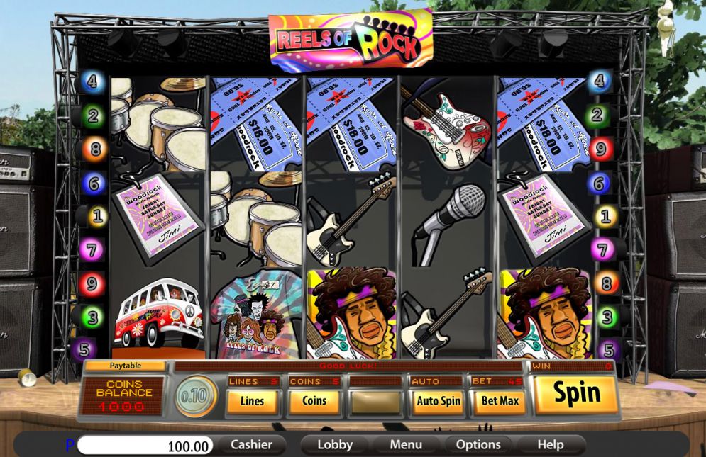 Reels of Rock Slot Game