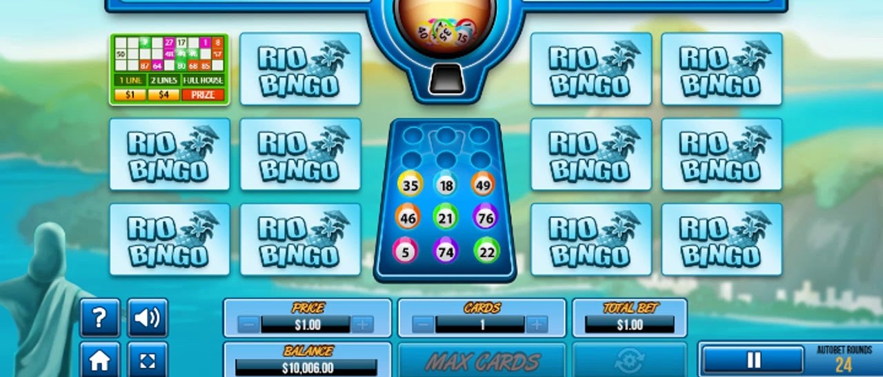 Rio Bingo Instant Slot Gameplay