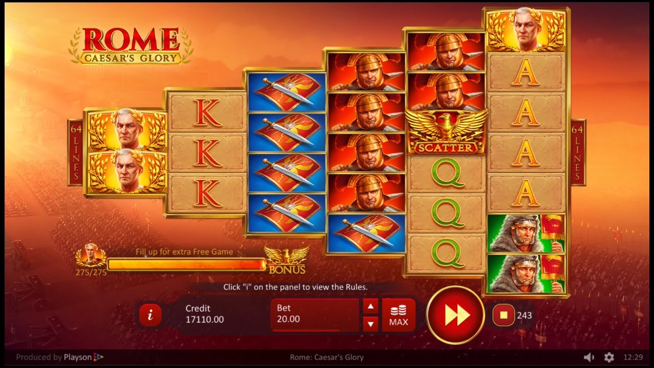 Rome: Caesar's Glory Free Slots