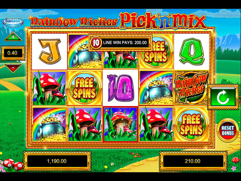 Rainbow Riches Pick n Mix Gameplay casino