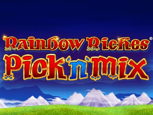Rainbow Riches Pick n Mix Logo Slot