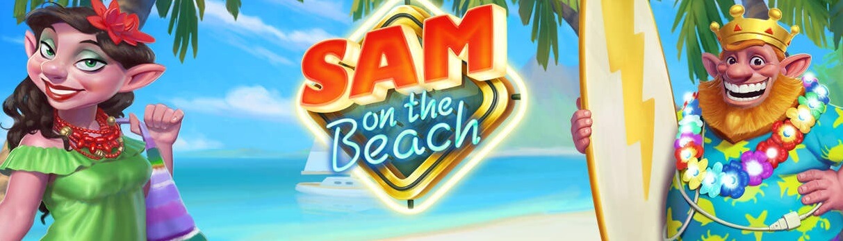 Sam on the Beach Online Slots Umbingo