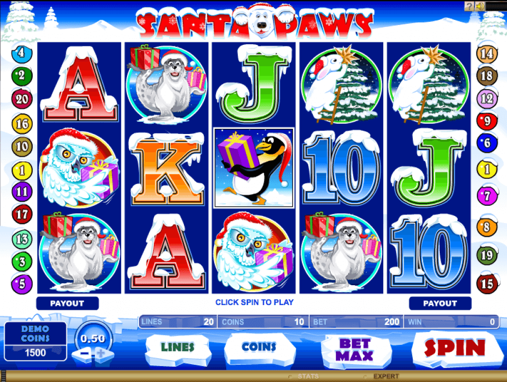 Santa Paws Slots Online