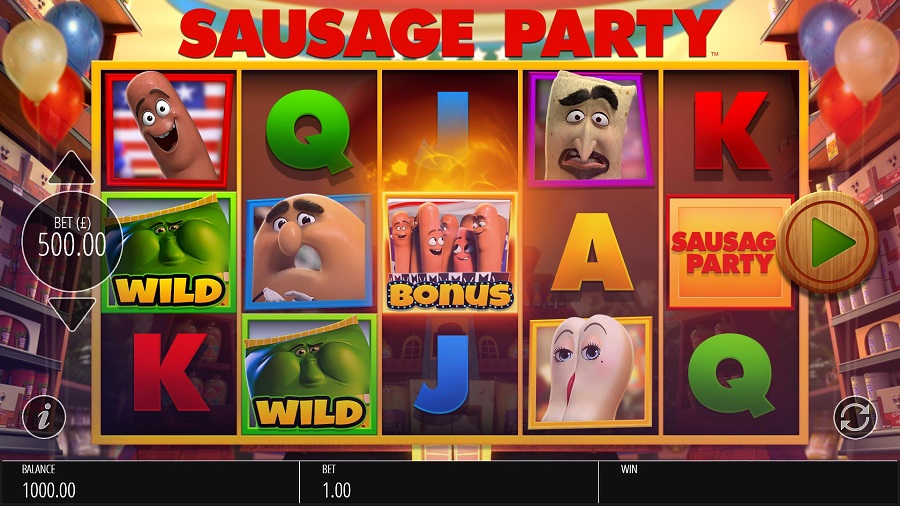 Sausage Party Slots Game