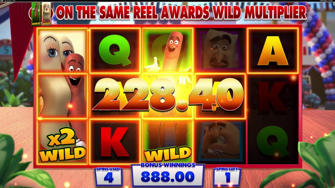 Sausage Party Slot Big Win