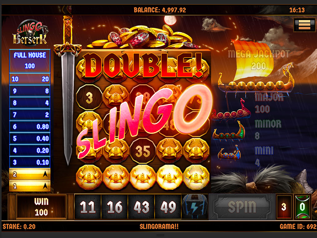 Slingo Berserk Slot Big Win