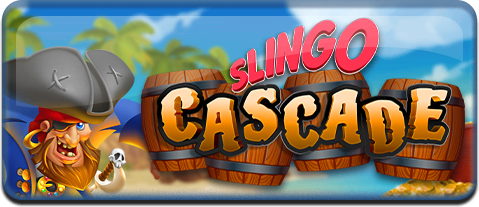 Slingo Cascade Slot Logo Umbingo