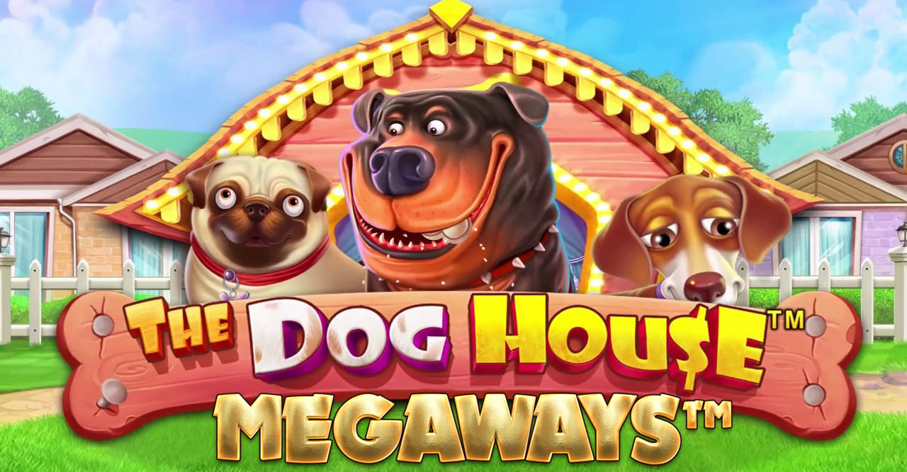 The Dog House Megaways Slot Logo Umbingo