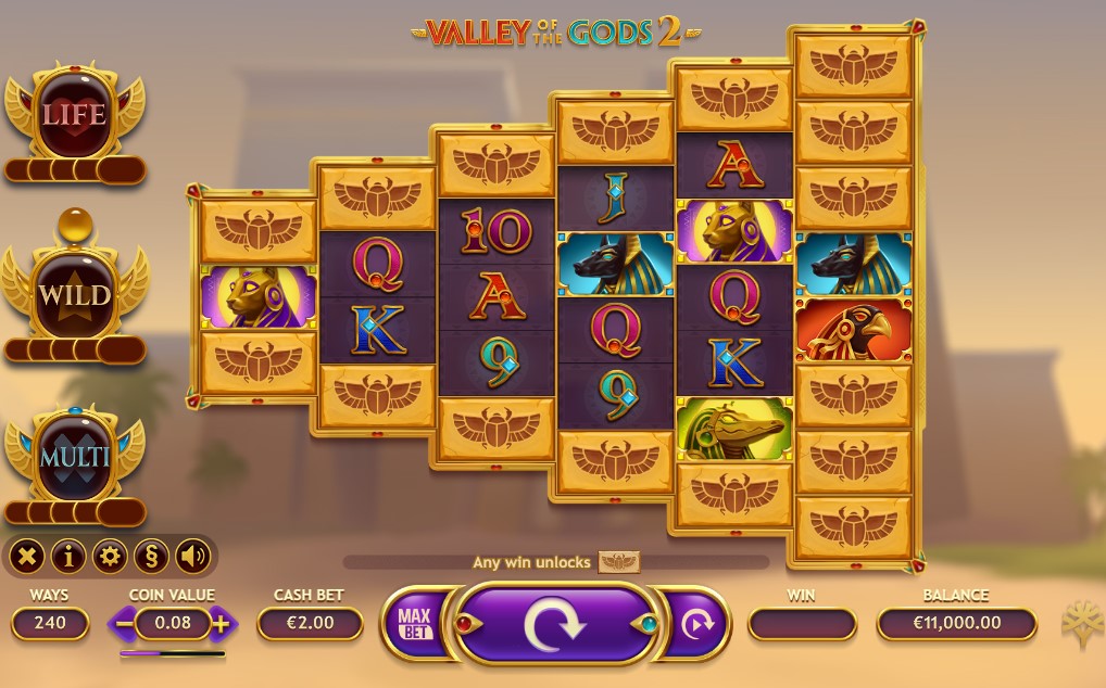 Valley of the Gods 2 Slot Online