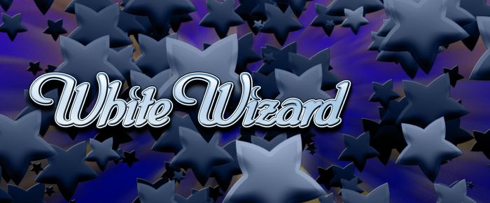 White Wizard Logo Slot