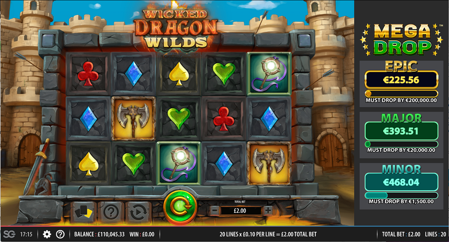 Wicked Dragon Wild Slots Game