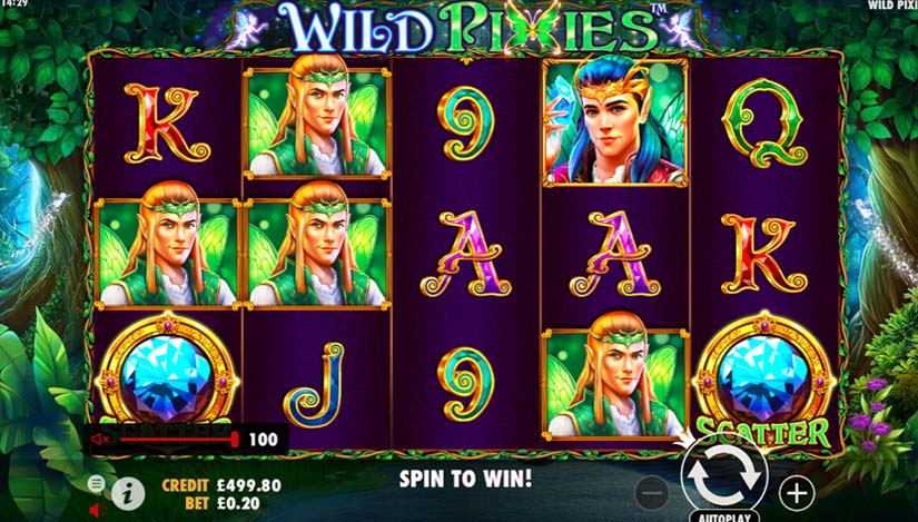 Wild Pixies Slots Online