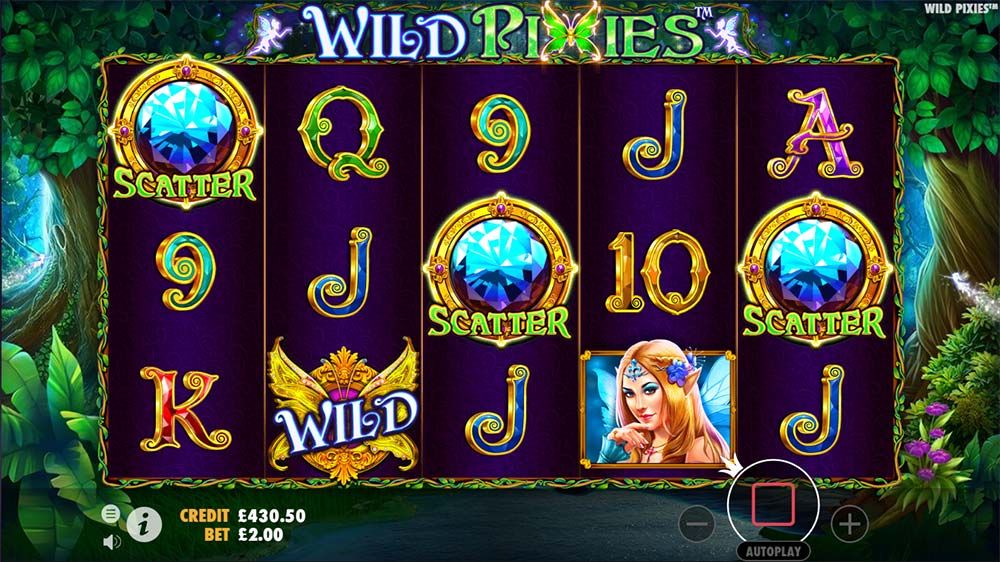 Wild Pixies Casino Game