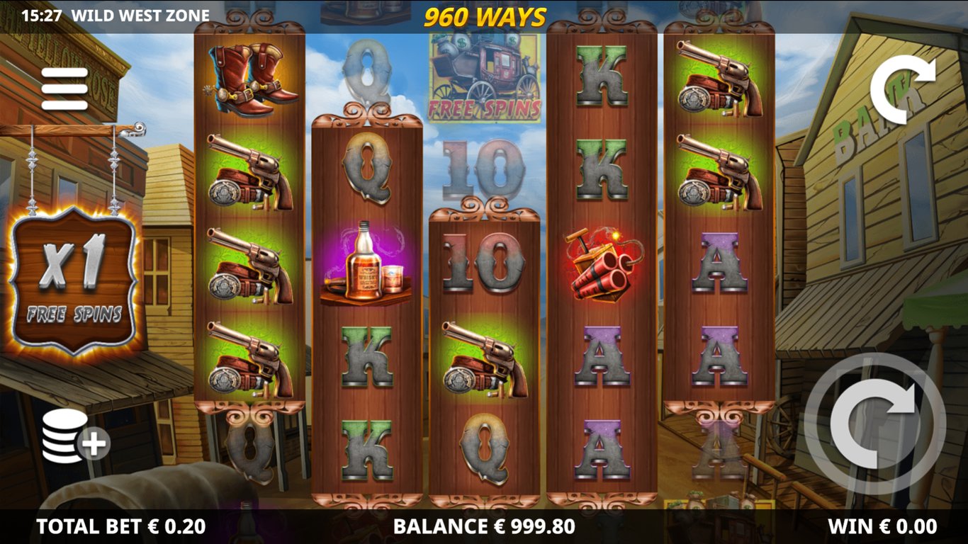 Wild West Zone Slots Online