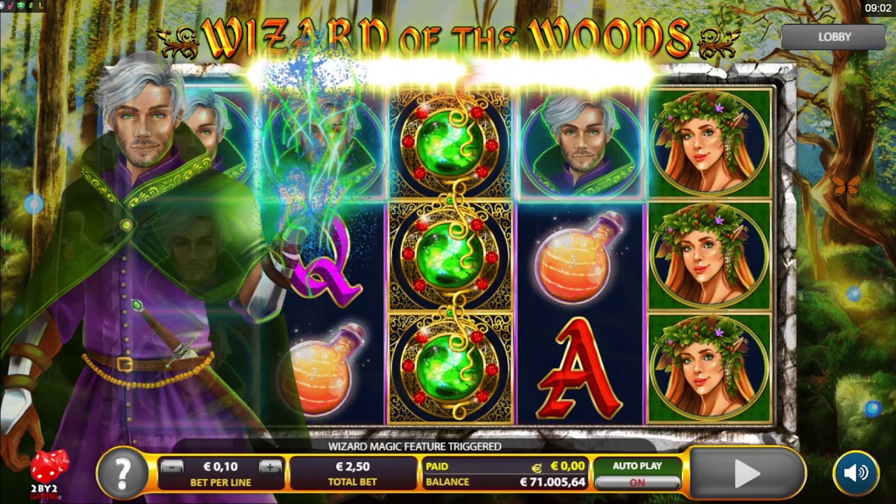 Wizard of the Woods Slot Online